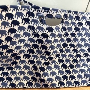 Roberta Roller Rabbit Elephant Tote Bag NWOT